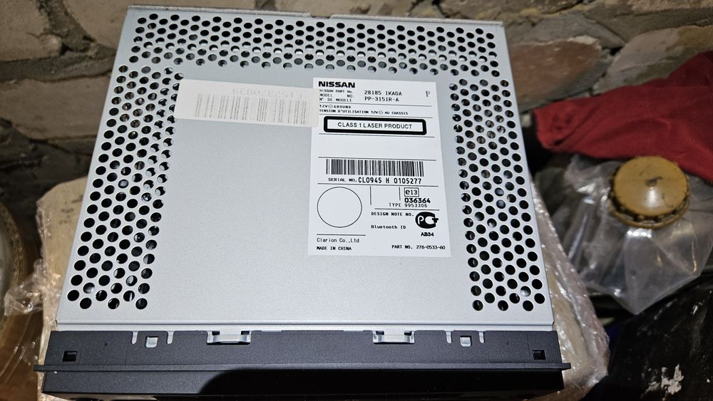 Магнитола Nissan