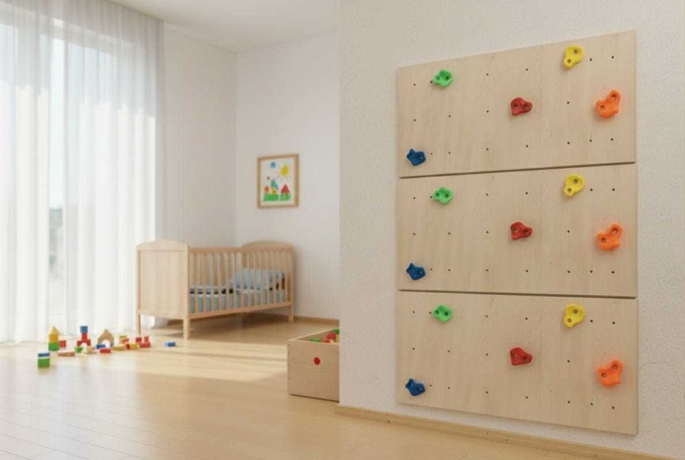 ścianka wspinaczkowa dla dziecka domowa plac zabaw prezent do pokoju