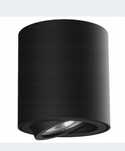 Oprawa Natynkowa Halogenowa Tuba LED GU10 ruchoma 5szt sufitowa czarna