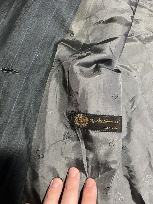 Премиальный серый пиджак блейзер Christian Dior x Loro Piana Оригинал