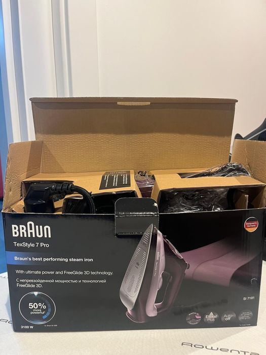 Ferro a vapor braun texstyle 7 pro