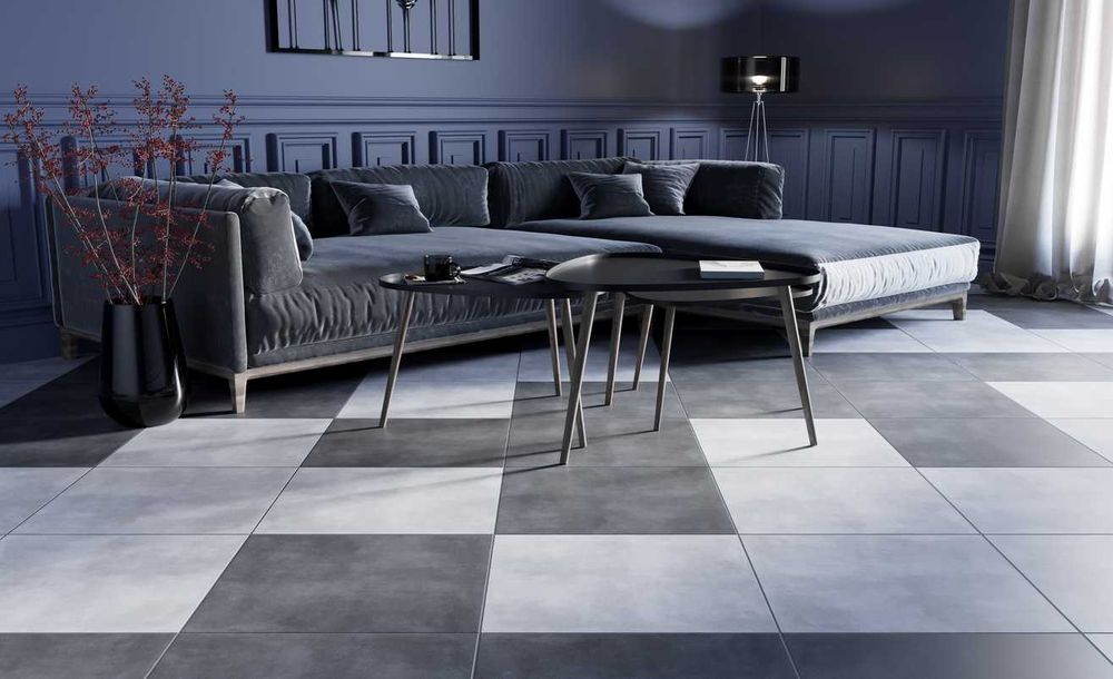 Бежевая Плитка на пол Айвори Матовая 40х40 см