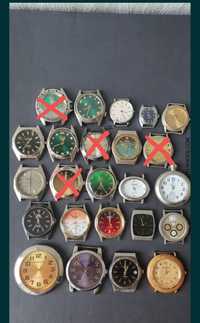 Продам Часы Советские старые ремешки метал
