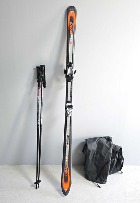 Narty Fischer Top DRS 178cm Torba + Kijki