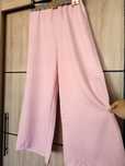 Spodnie kuloty szeroka nogawka 42 44 Plus size pasek