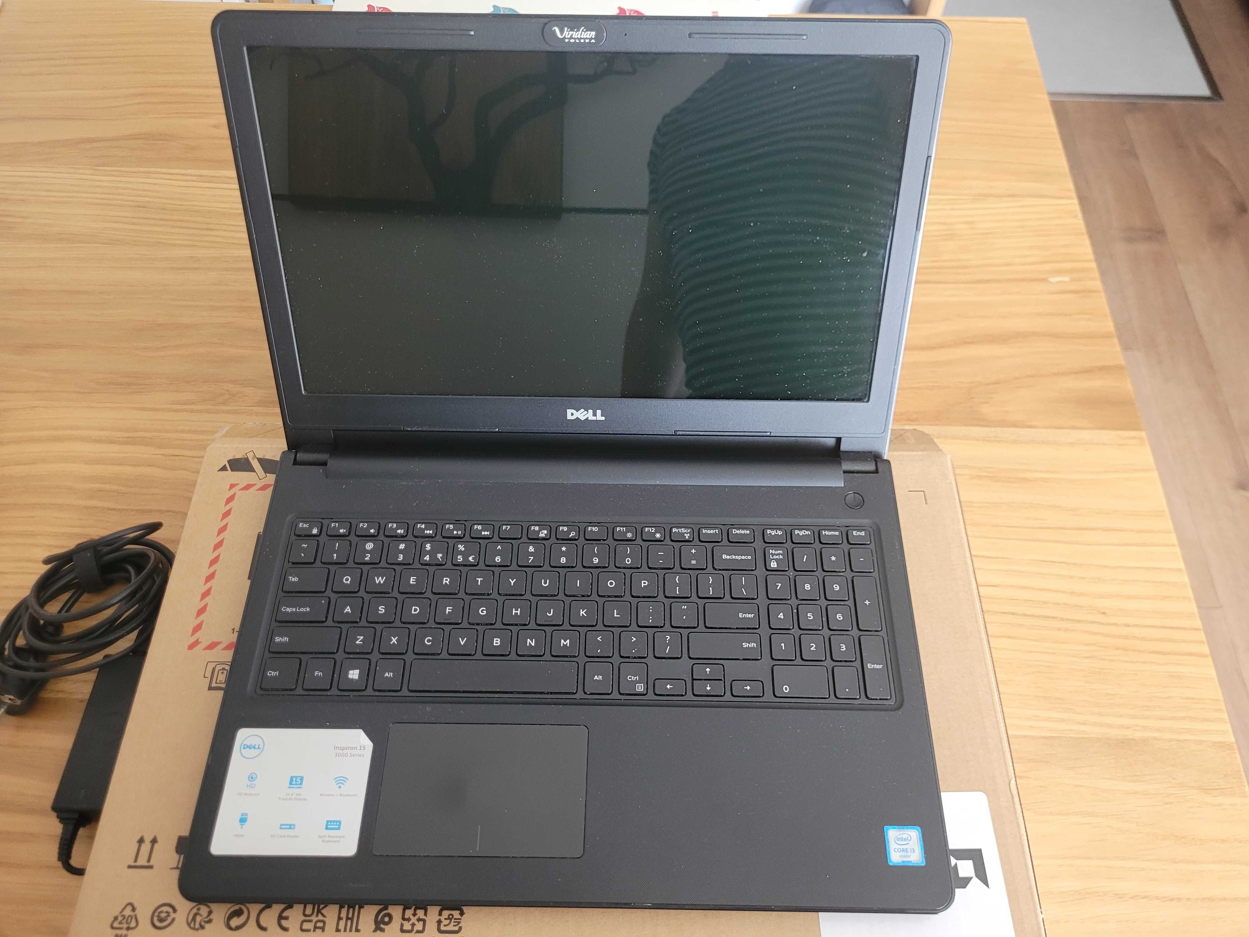 Laptop DELL Inspirion 15 3000series - dysk SSD