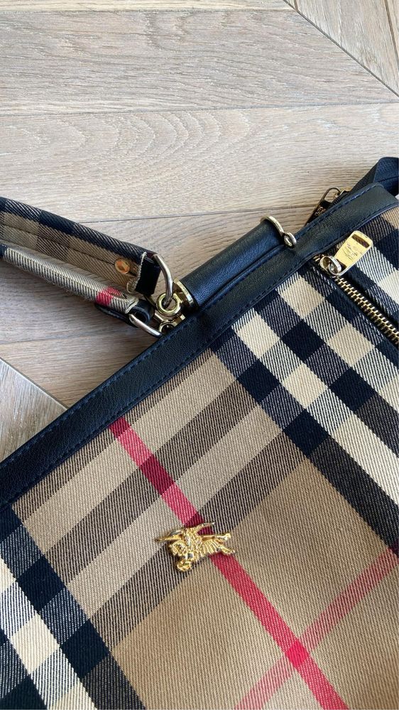 Torebka shopper bag burberry