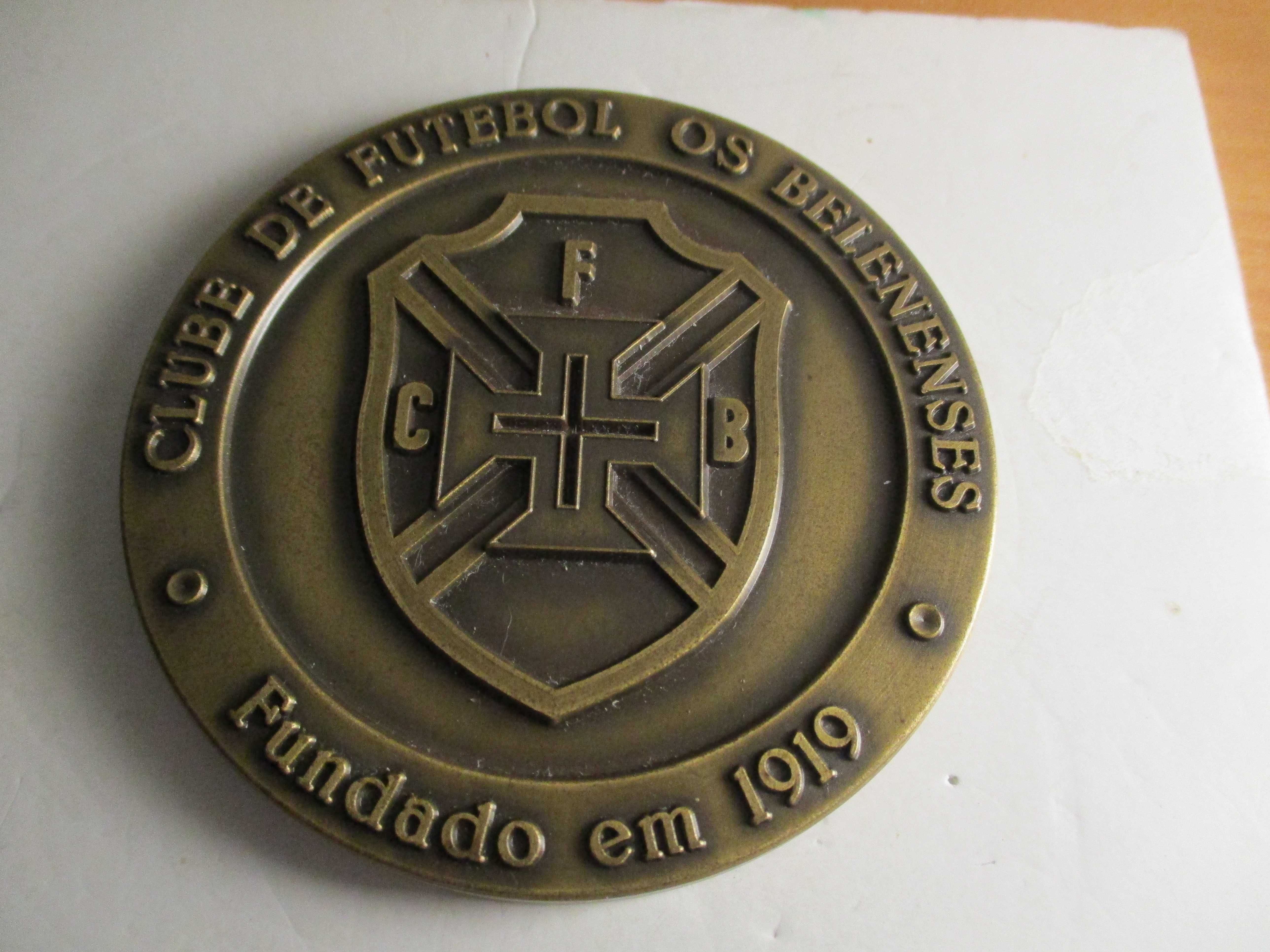 Medalha Clube Futebol OS ``Belenenses``75 anos bodas de diamante