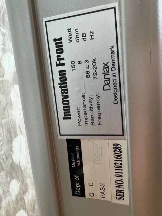 Kolumny głośnikowe 2x 150W