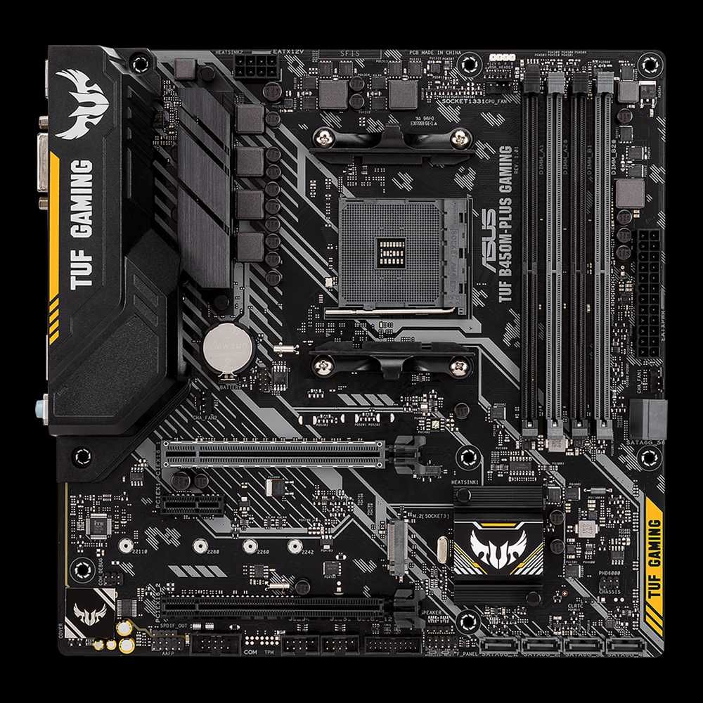 Motherboard Asus TUF B450M-Plus Gaming