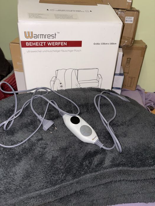 Електроплед Warmrest 130×160 см — 6 режимів