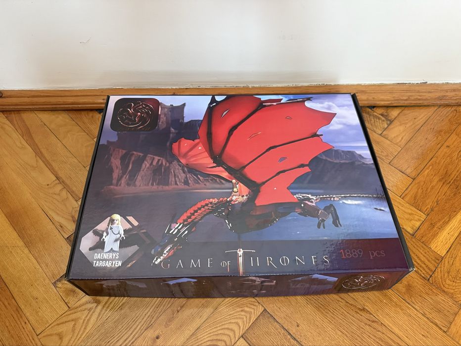 Конструктор Дракон Гра Престолів‼️1889 деталей drogon game of thrones