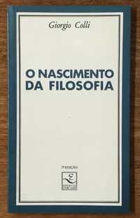 nascimento da filosofia, giorgio colli, unicamp