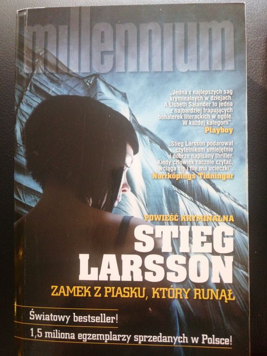 Millenium. Zamek z piasku, który runął. Stieg Larsson