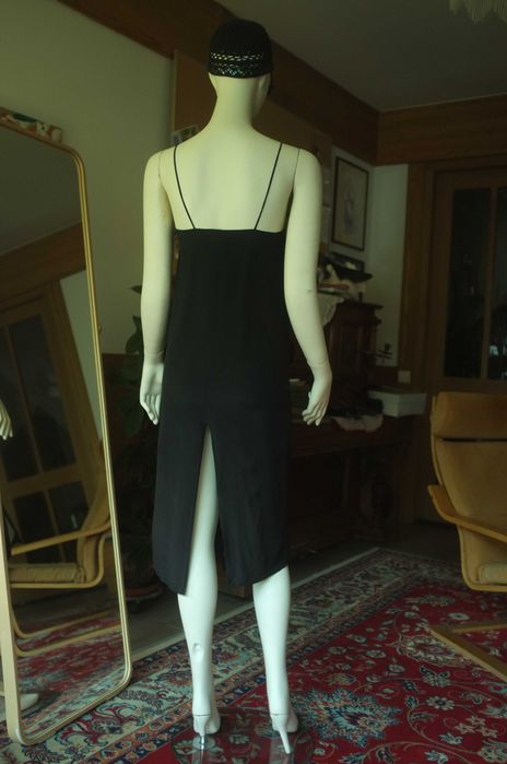 jedwabna sukienka Topshop bieliźniana minimalistyczna subversive 36