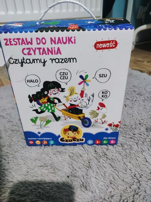 Zestaw do nauki czytania Czytamy razem Czu Czu