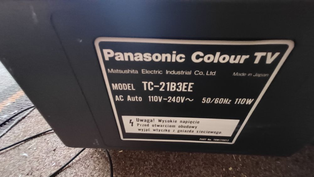 Telewizor Panasonic kineskopowy