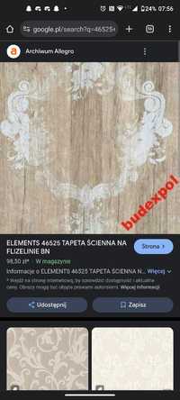 2  sztuki Tapety w ornamenty na drewnie firma Elements 46525