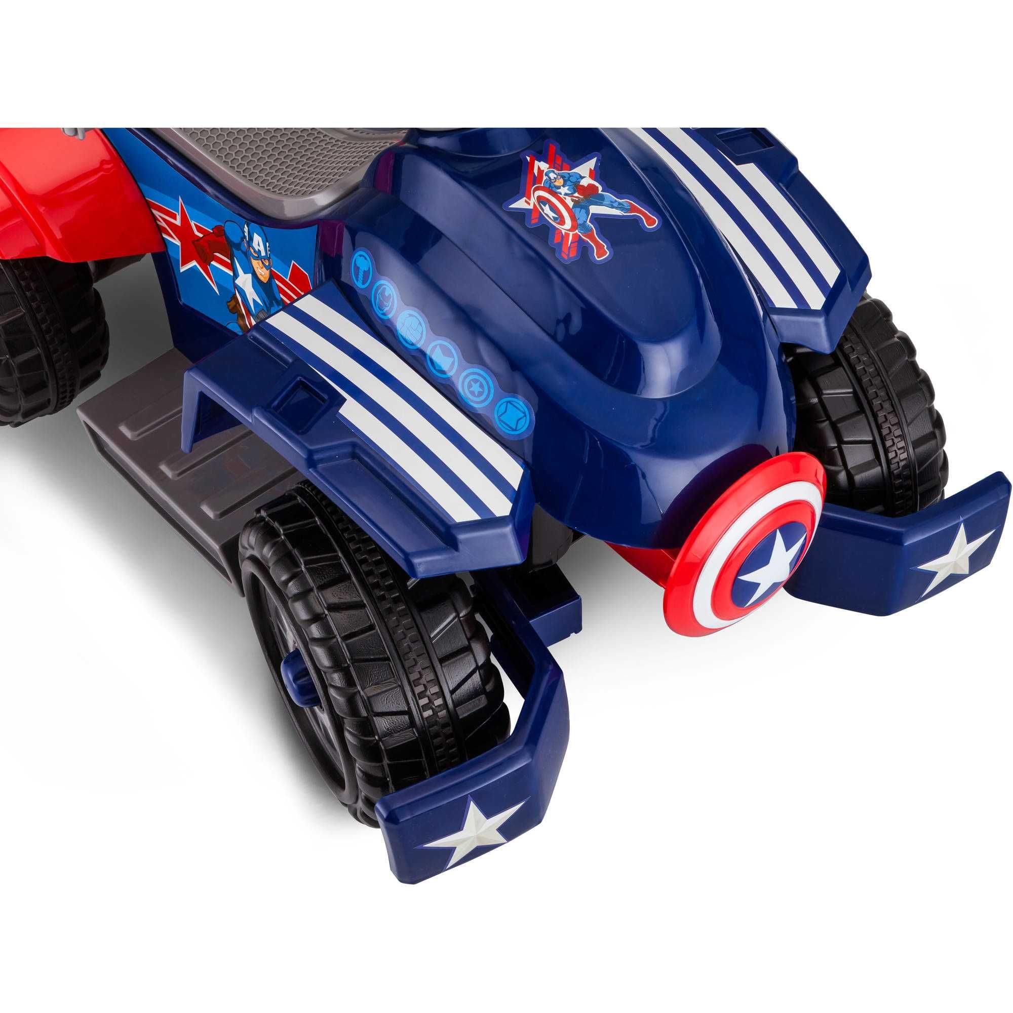 Quad dla dzieci Marvel Kapitan America elektryczny 6V