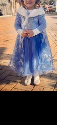 Vestido original Elsa frozen 5 anos