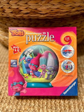 Puzzle 3D Trolls Ravensburger 72 elementy