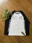 Chrome Hearts Horseshoe Baseball Shirt Black/White