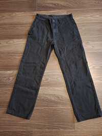 Чёрные широкие джинсы