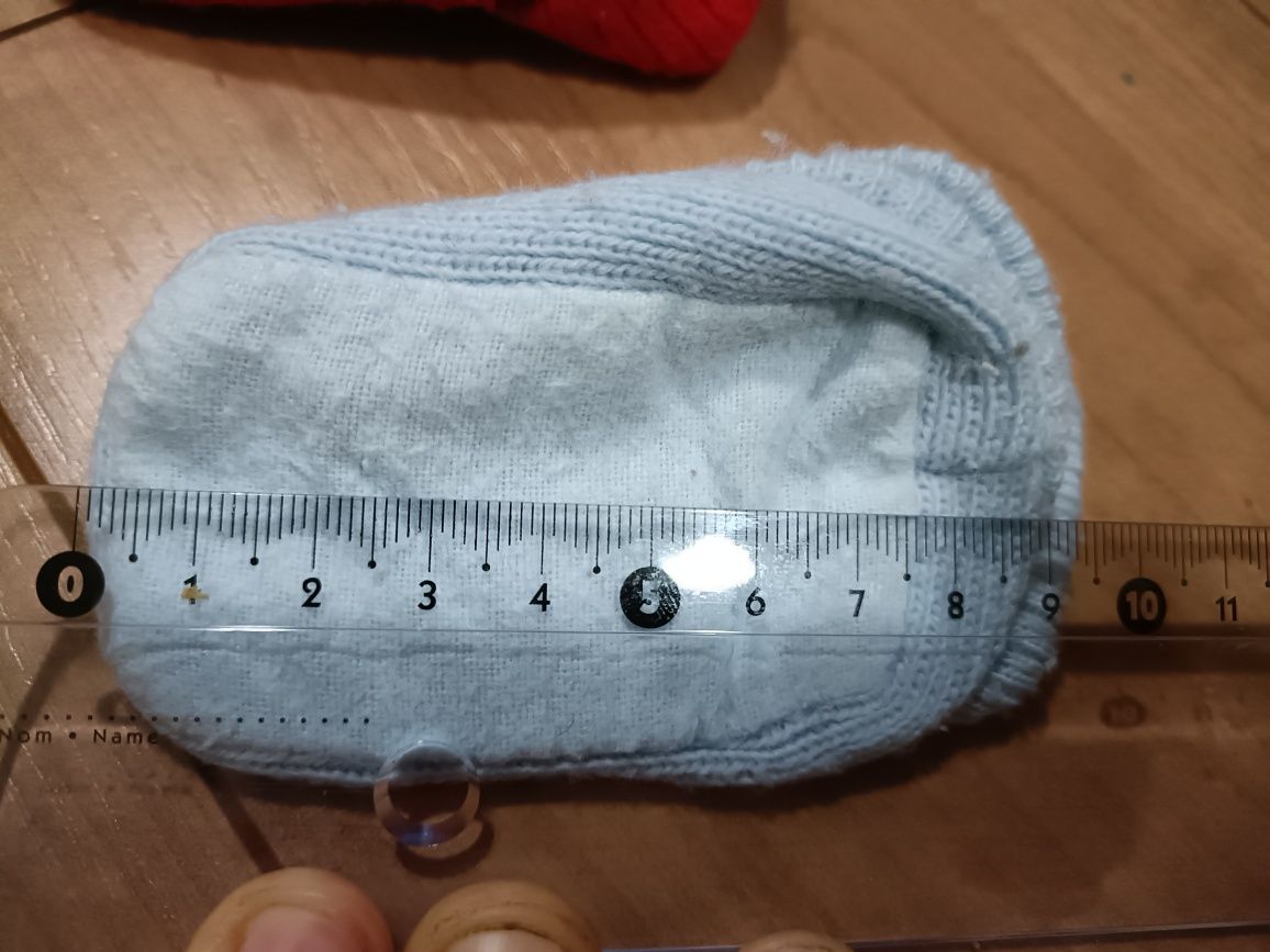2 pares de Botas de lã para bebé