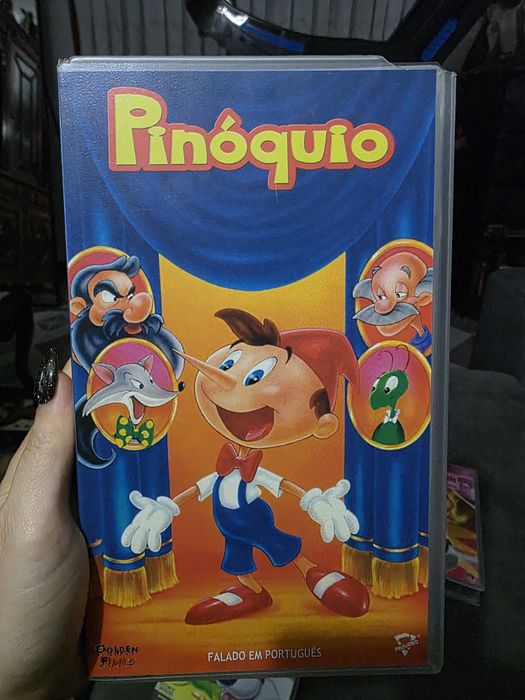 Cassetes vhs desenhos animados
