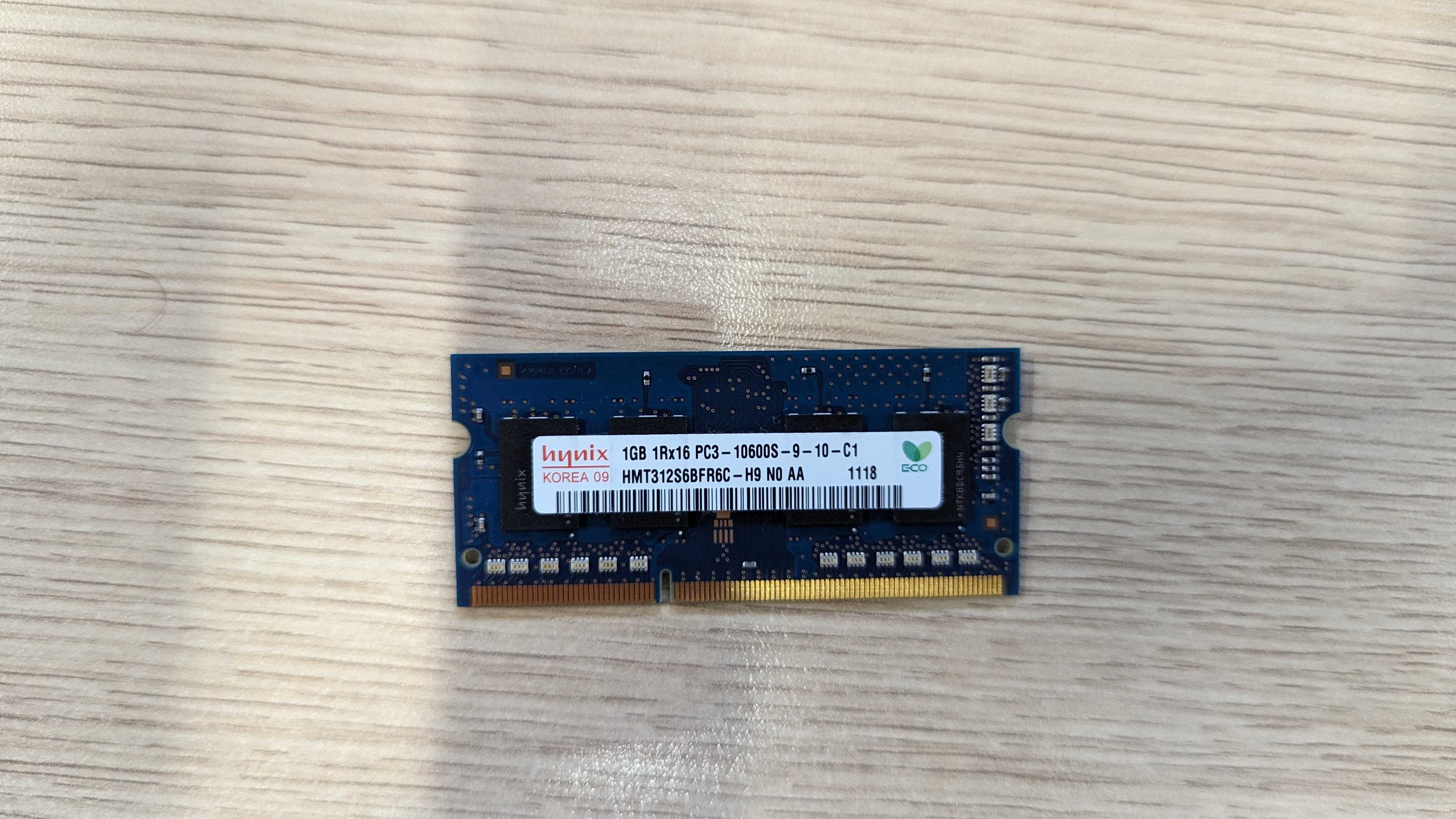 Pamięć do laptopa DDR3 ZESTAW  1GB, 2x2GB, 2x4GB