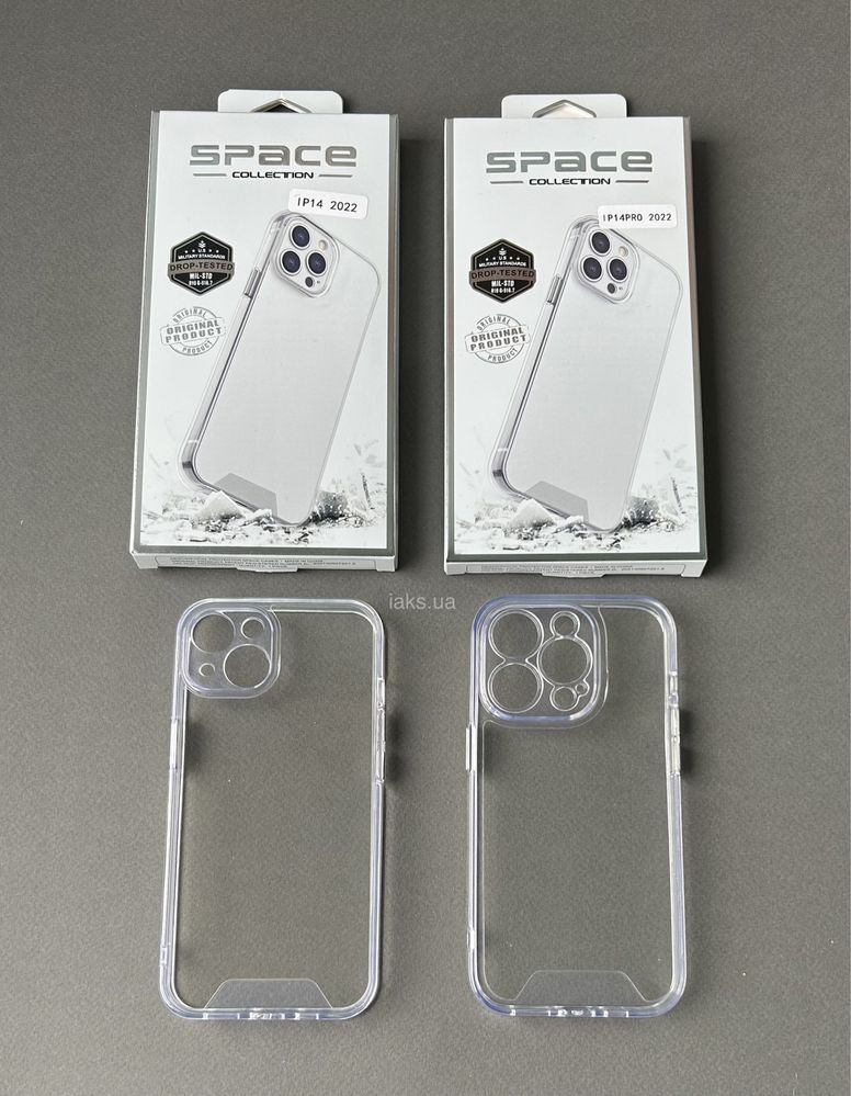 Space case full camera чехол спейс прозрачный плотный iPhone 14 pro