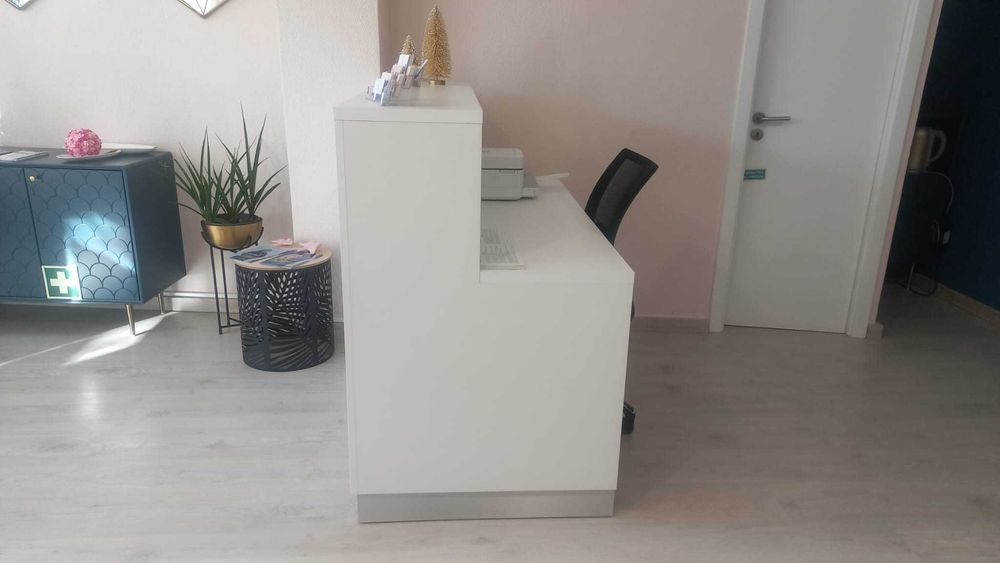 Balcão de recepção