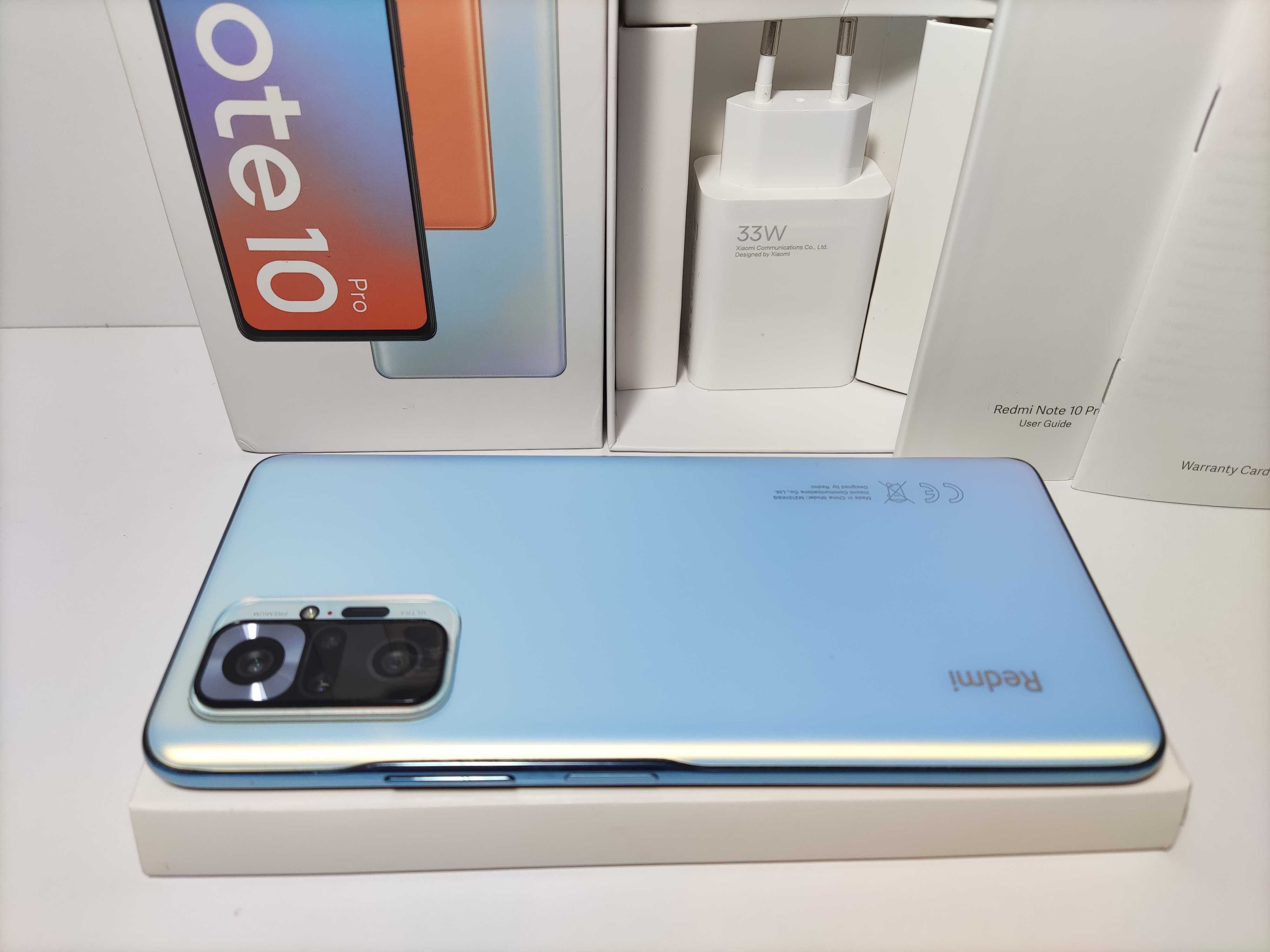 Xiaomi Redmi Note 10 Pro 6+2/128GB Glacier Blue. 120hz.