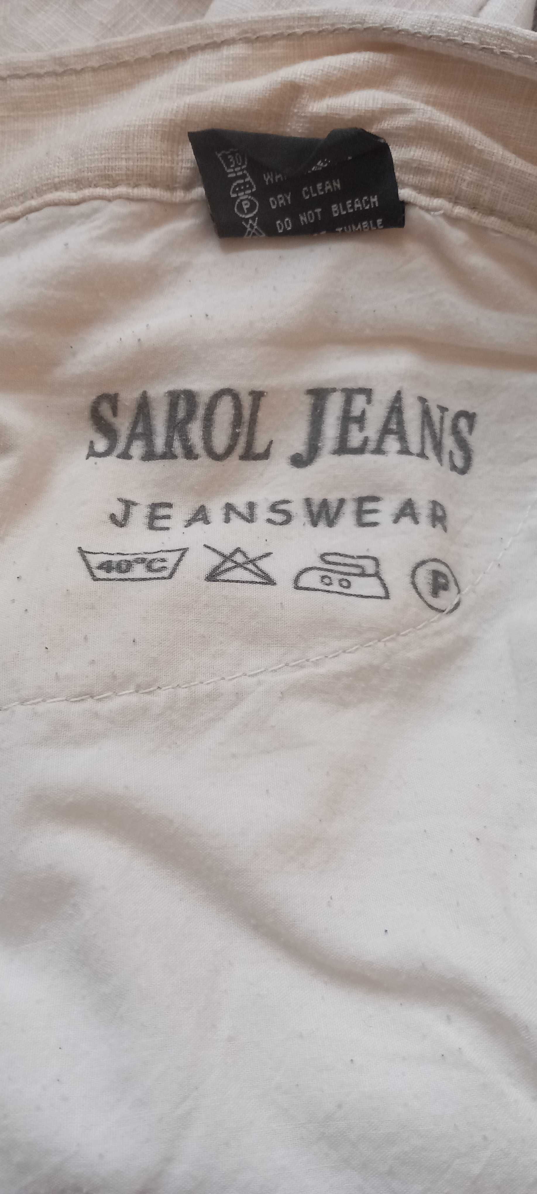 Duże spodnie męskie SAROL JEANS , rozmiar W42 / XL-XXL