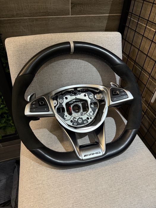 Руль Mercedes AMG Алькантара