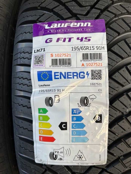 195/65R15 Laufenn G FIT 4S cztery nowe opony całoroczne 2025r