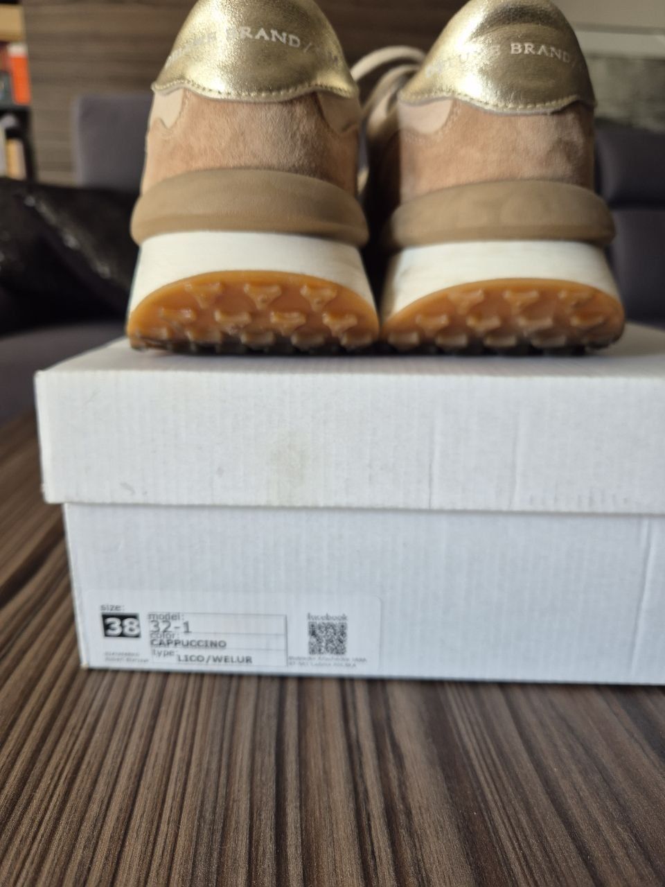 Sneakersy Gianmarko rozm.38 stan bdb B-stok