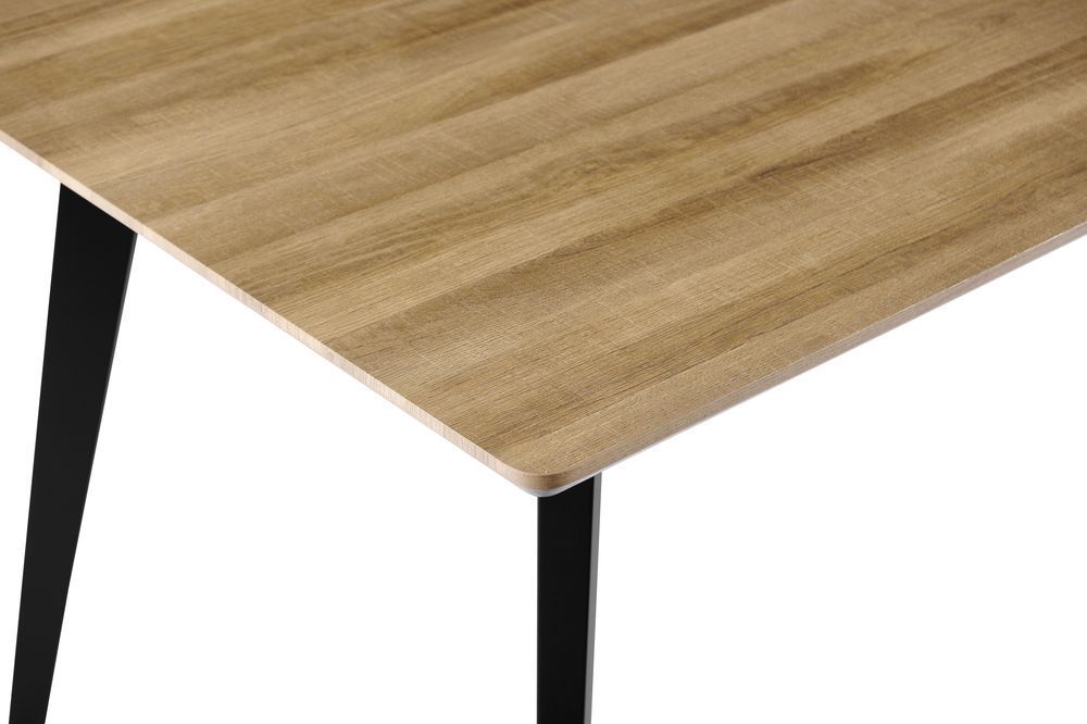 klasyczny prostokątny stół jadalny z drewna 160x90cm Pure Cynamonowy