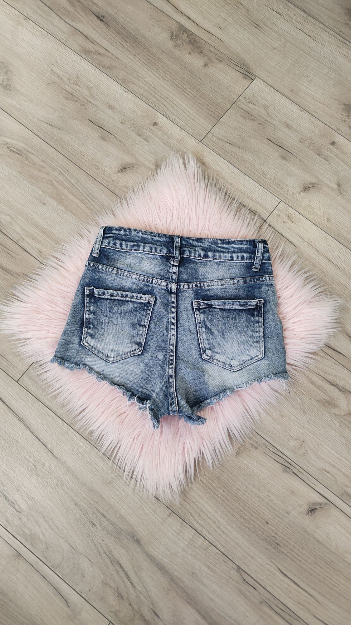 Jak nowe jeans wysoki stan XS szorty