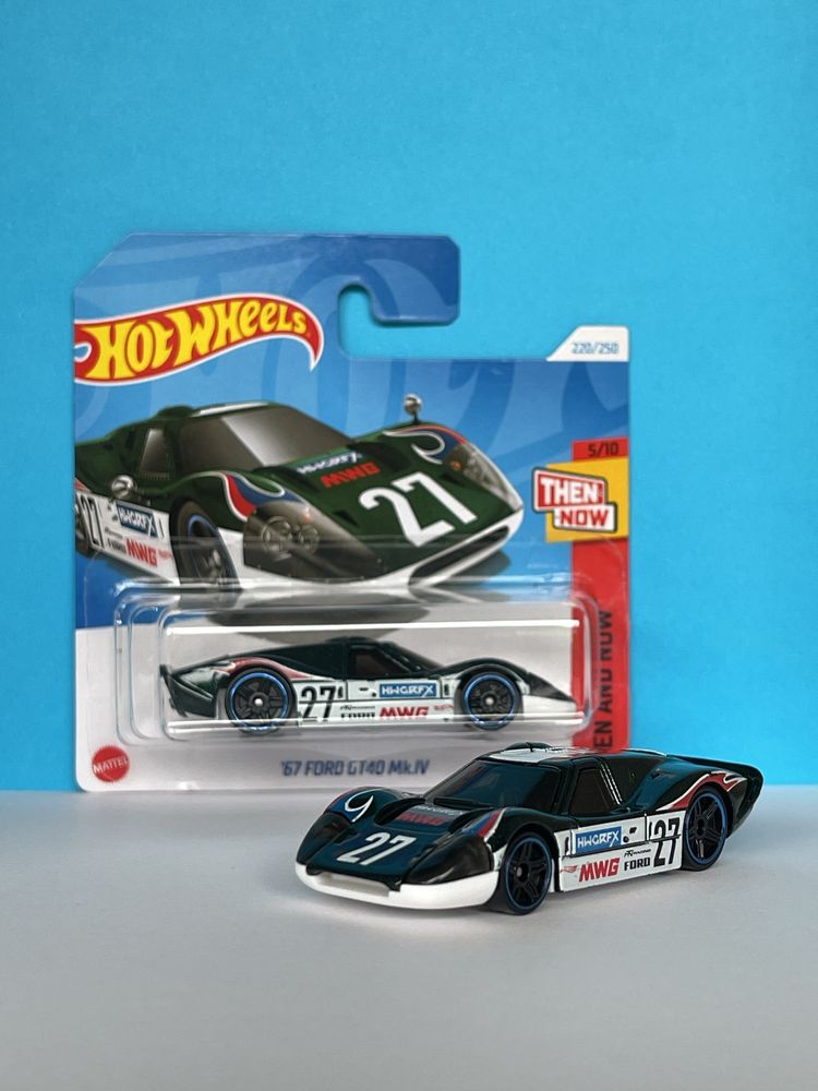 Hot Wheels Ford GT 40 Mk IV - NOVO e RARO
