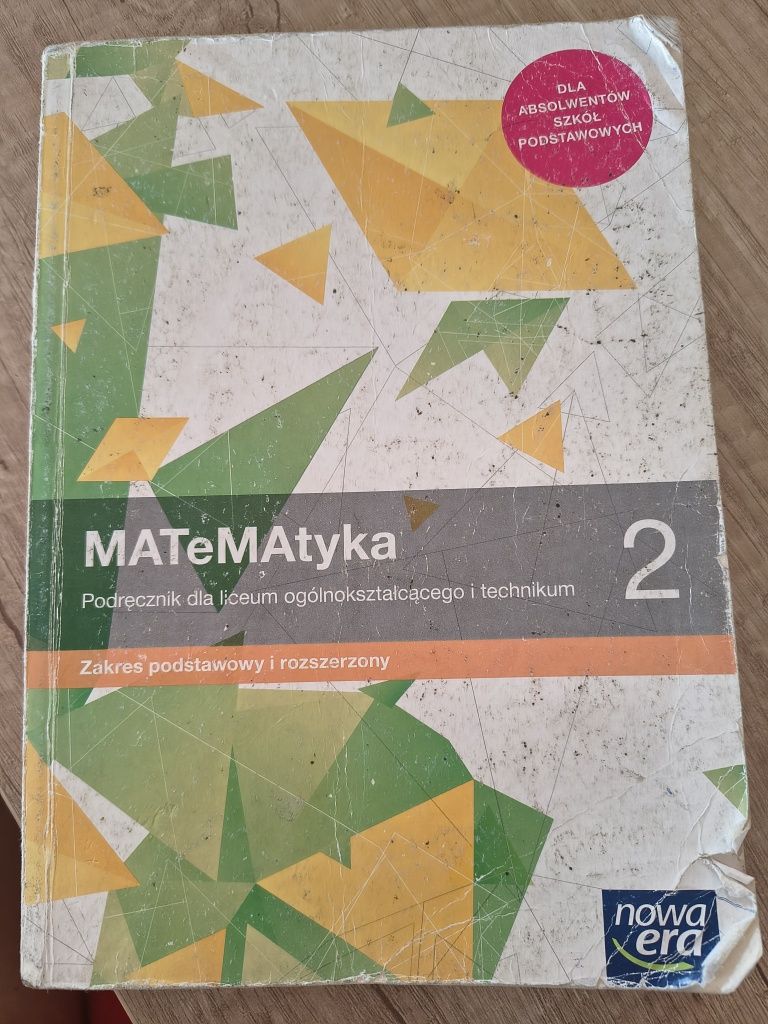 Matematyka 2 zakres podstawowy i rozszerzony