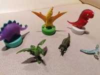 Figurki dinozaury pieczątki
