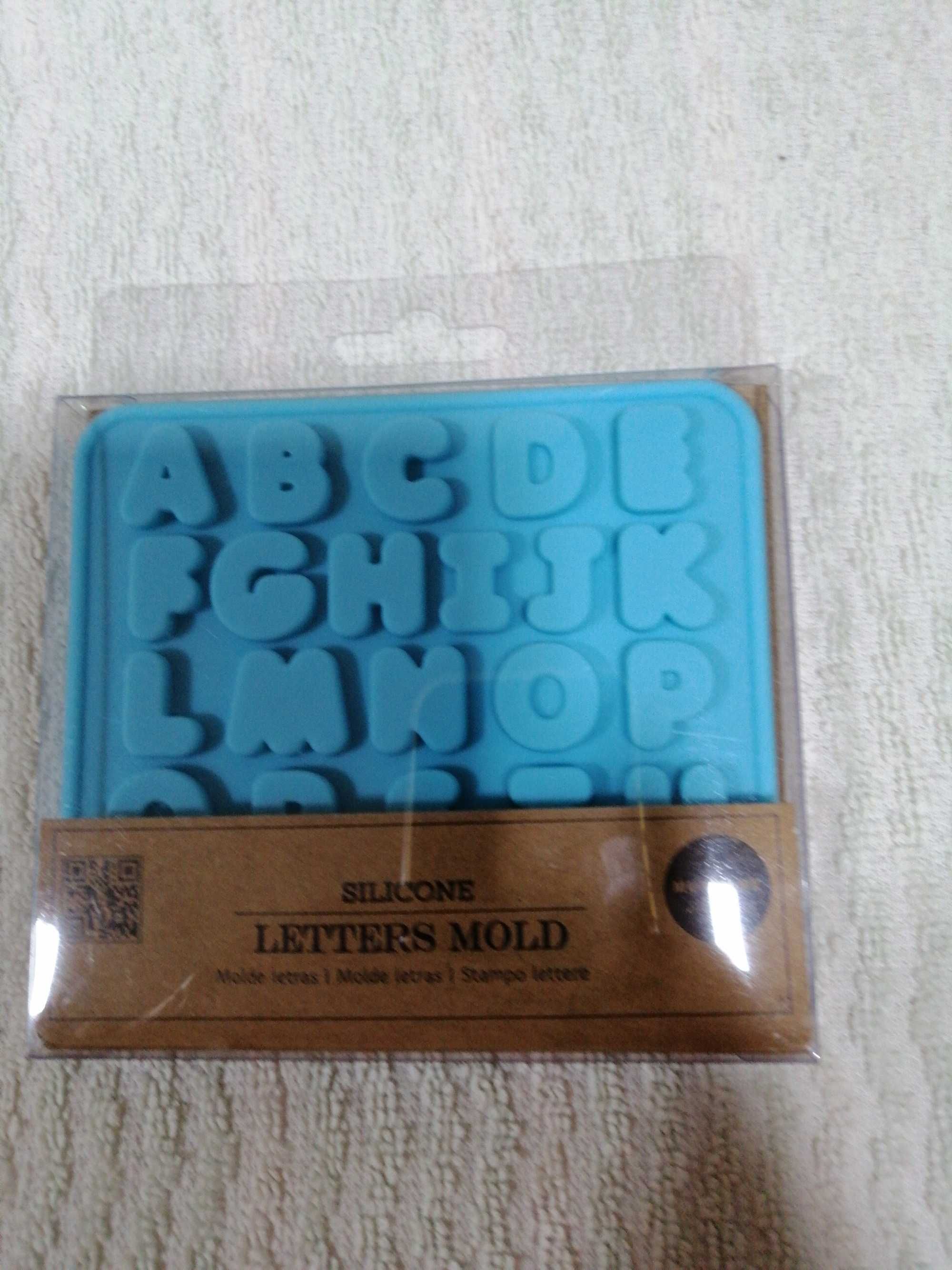 Moldes para bolachas e moldes letras silicone