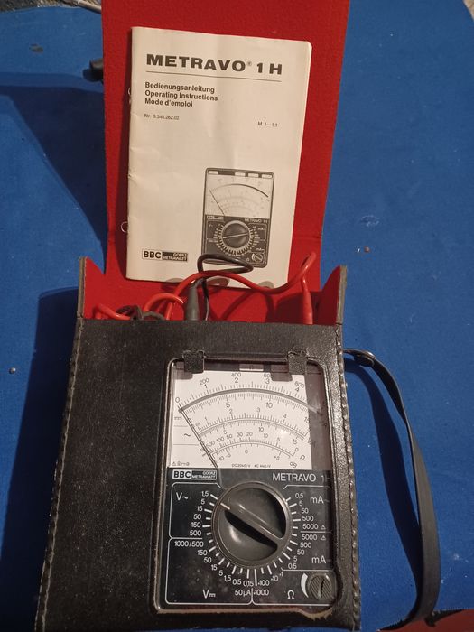 Multímetro analógico goerz metravvatt