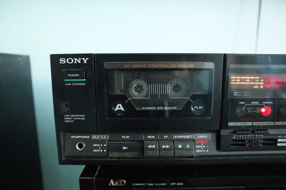 Редкая кассетная дека Sony TC-W230 SONY TC-W310 и ICS MCD-307