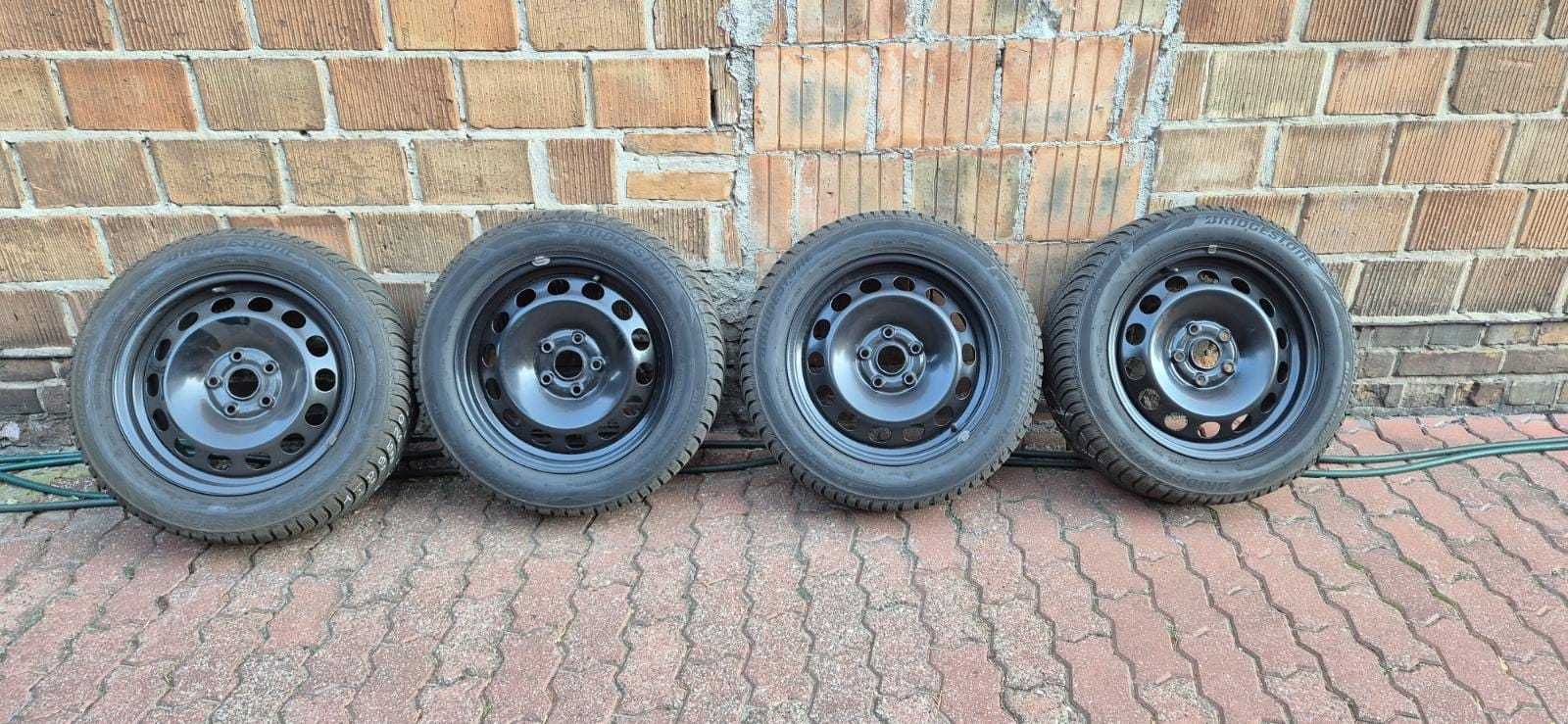 Felgi stalowe ALCAR 16" + Opony Bridgestone LM001 205x55r.16