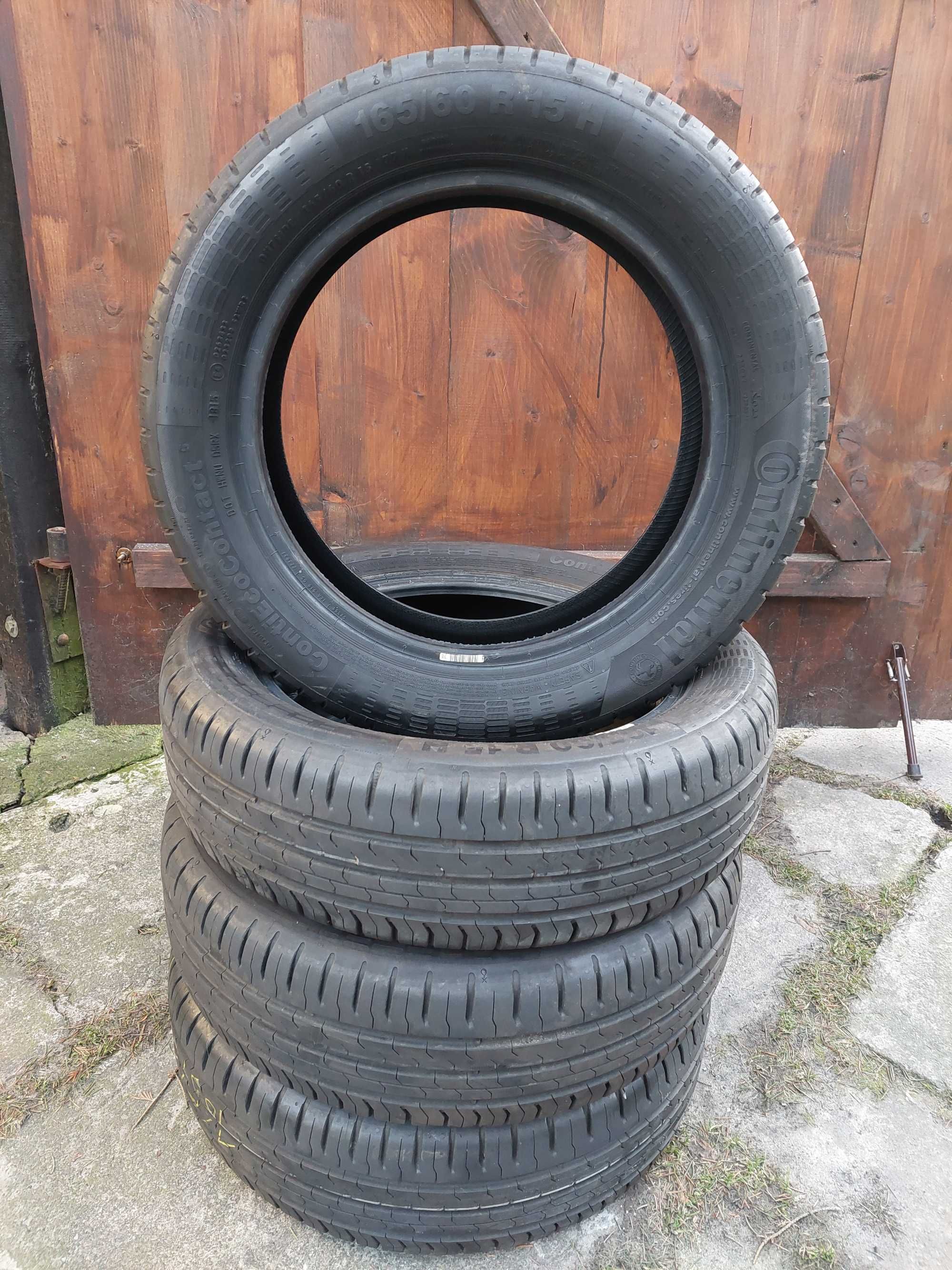 Komplet opon letnich Continental ContiEcoContact 5 165/60R15