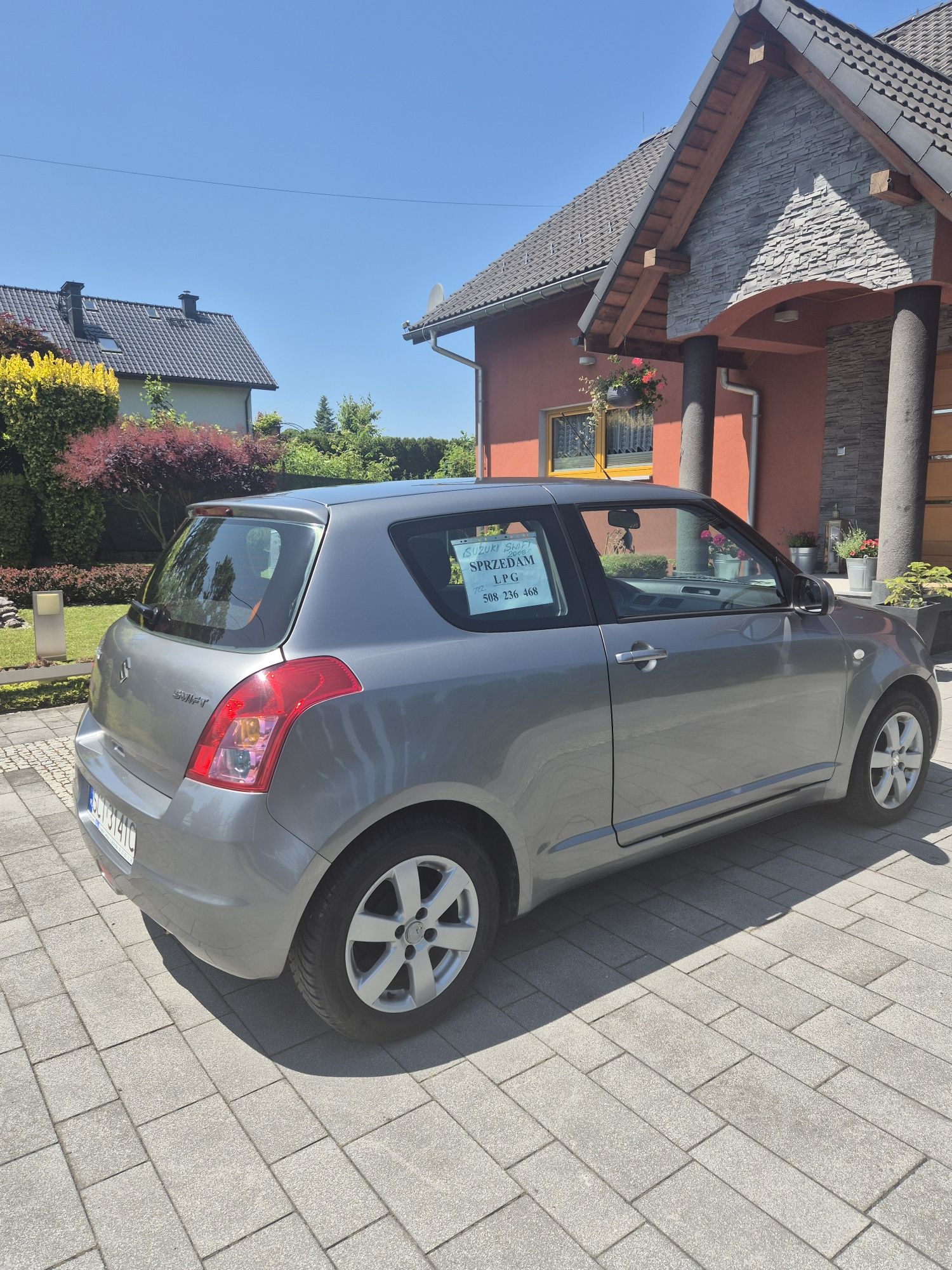 Suzuki Swift benzyna/LPG 1,3 92KM KLIMA2008r NOWA CENA