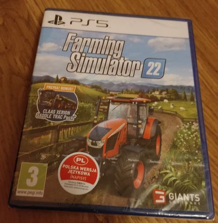 Farming Simulator 22 PS5 PL nowa w folii