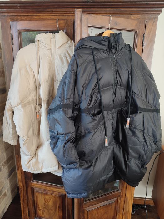 Kurtka puchowa oversize